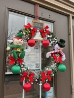 Elf and Snowman Winter Wonderland